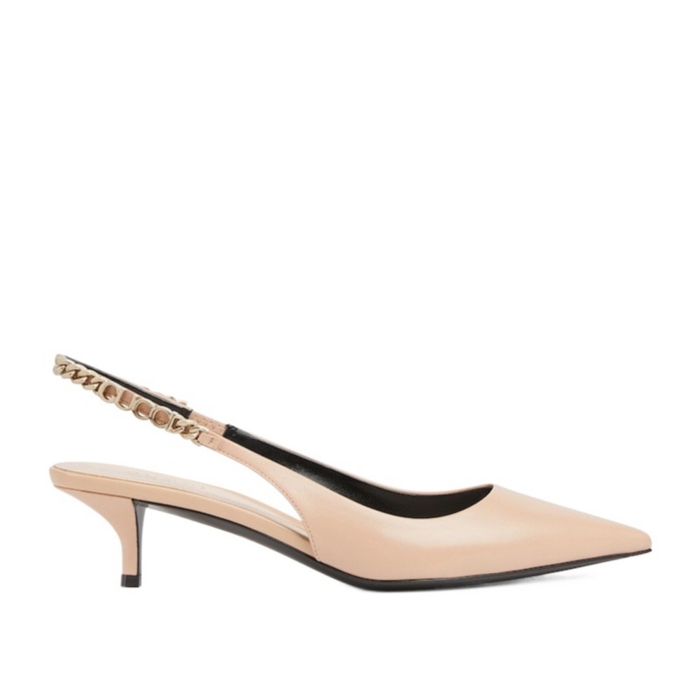 Gucci Gucci Signoria patent leather slingback pumps